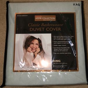 Light Blue Duvet Cover